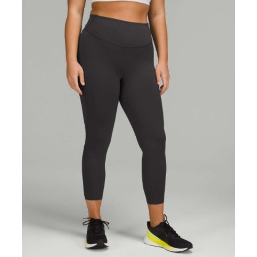Lululemon Base Pace High-Rise Running Tight 25" Graphite Grey Leggings Solid 10